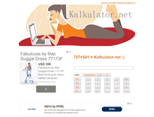 Tablet Screenshot of kalkulator.net